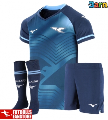 Lazio Tredje Tröja Barn 2025-26 Kortärmad (+ Korta byxor)